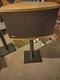 Bose 901 Tulip Stand Square Alternatives *New Set / 2 stands *Heavy Duty Steel*