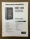 Marantz HD-44 Speaker Service Manual *Original* Marantz HD-44 Speaker Service Manual *Original*