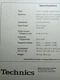 Technics SB-2865 Service Manual Speaker System Photocopy Technics SB-2865 Service Manual Speaker System Photocopy