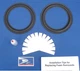 Infinity SM120 / SM122 Speaker Repair Kit  / Woofer Foam Surround Refoam Kit