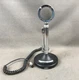 ASTATIC D-104 Microphone on T-UP9 Amplified Base with 5-Pin Connector Not Tested