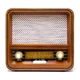 Fuse RAD Vintage Wood Retro Radio | AM/FM Radio with Bluetooth, Wireless Charger